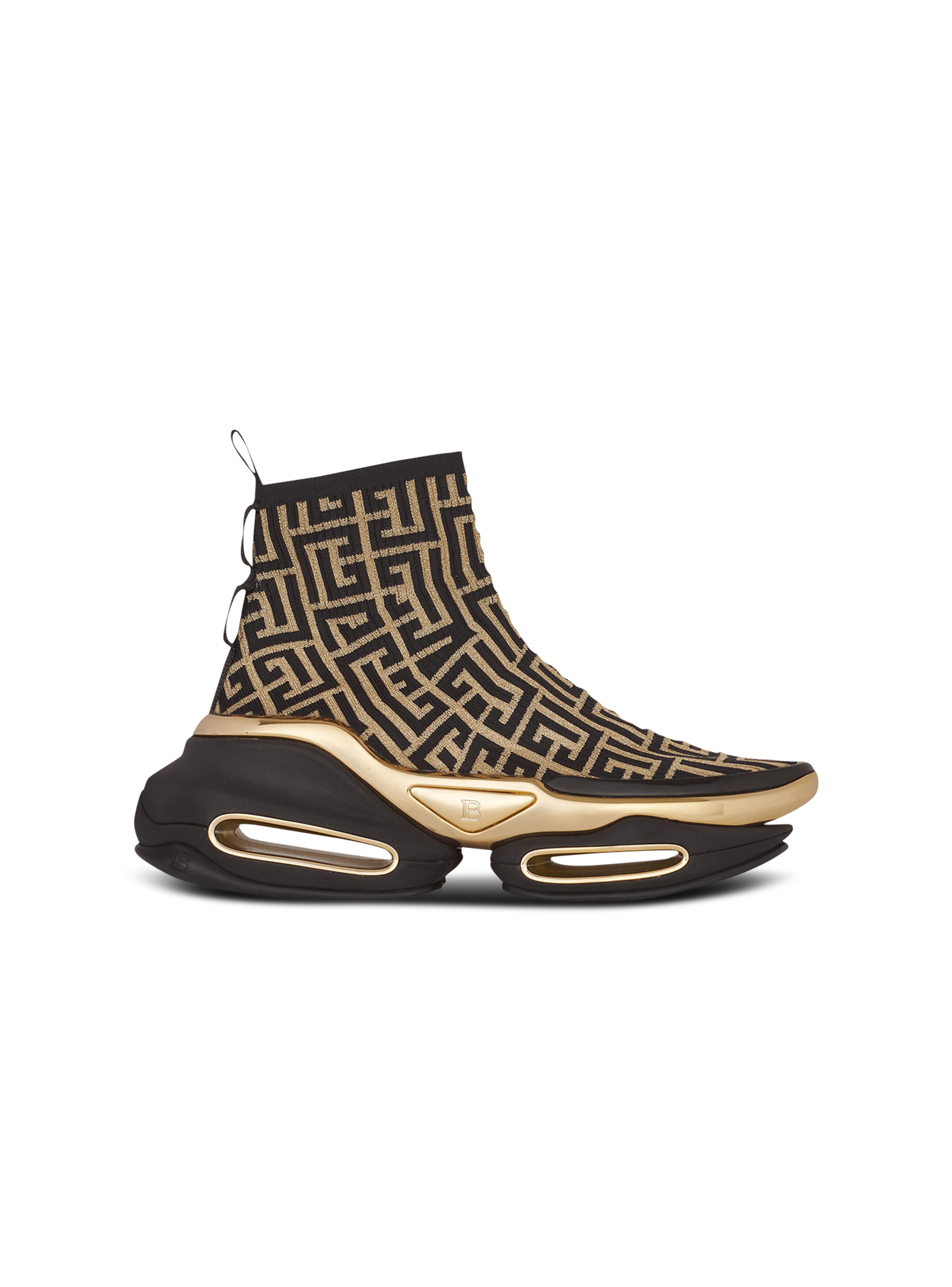 balmain red sneakers